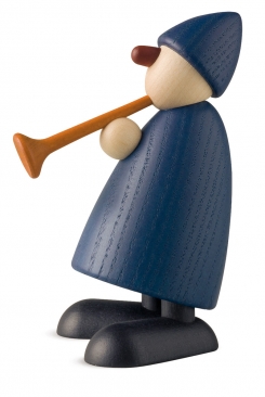 Karlchen mit Flöte blau